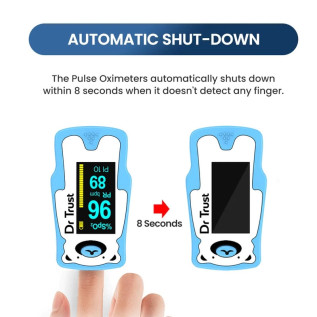 Dr Trust USA Paediatric Finger Tip Pulse Oximeter for kids Sp02 check 212