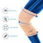 AccuSure Knee Support For Relieves Pain, Support, Uniform Compression, Gym, Sports AccuSure Knee Support For Relieves Pain, Support, Uniform Compression, Gym, Sports