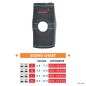 AccuSure Knee Support, Open-Patella Elastic