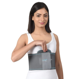 Accusure Rib Brace For Men And Women - Rib Support Compression Brace Belt