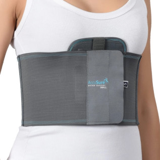 Accusure Rib Brace For Men And Women - Rib Support Compression Brace Belt