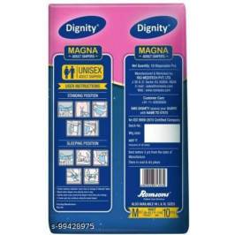 ROMSONS DIGNITY Magna Adult Diaper Medium 10 Pcs, 6 packs