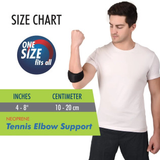 AccuSure Tennis Elbow Support - Elastic