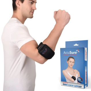 AccuSure Tennis Elbow Support - Elastic