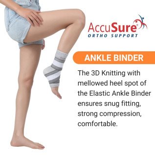 AccuSure Ankle Binder for Women & Men