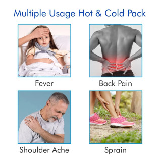 AccuSure Reusable Gel Based Hot & Cool Pack For Joints And Muscular Pain