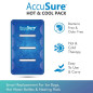AccuSure Reusable Gel Based Hot & Cool Pack For Joints And Muscular Pain