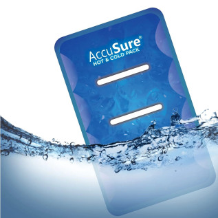 AccuSure Reusable Gel Based Hot & Cool Pack For Joints And Muscular Pain