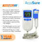 AccuSure Fetal Doppler For Doctors and Mothers Fetal Heart Rate Monitor AccuSure Fetal Doppler For Doctors and Mothers Fetal Heart Rate Monitor