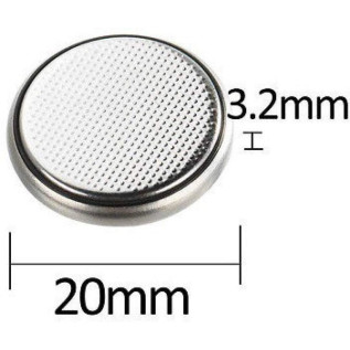 Lithium CR2032 3V Battery for Glucometer - Pack of 5