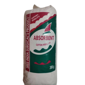 Indian Surgical Cotton 300g – Medical & Surgical Cotton