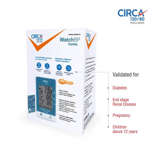 Circa 120/80 Exclusio World's Most Validated Blood Pressure Monitor for Home Use