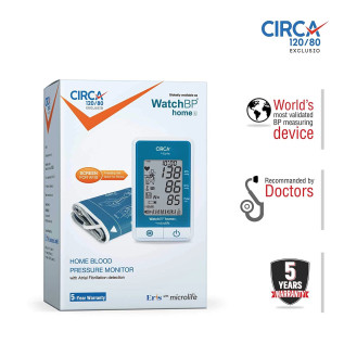 Circa 120/80 Exclusio World's Most Validated Blood Pressure Monitor for Home Use