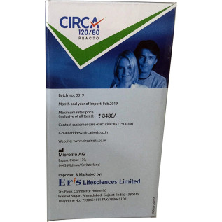 CIRCA 120/80 Digital Blood Pressure Monitoring Machine