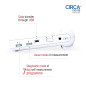 CIRCA Digital Blood Pressure Monitor – Premier | Automatic BP Monitor with Large Display & Memory Function for Home Use CIRCA Digital Blood Pressure Monitor – Premier | Automatic BP Monitor with Large Display & Memory Function for Home Use