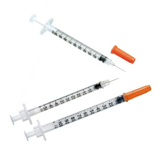 BD GLIDE INSULIN SYRINGE 31 G (40 IU) 100 PCS