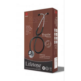 Lifetone Regular Stethoscope - Black