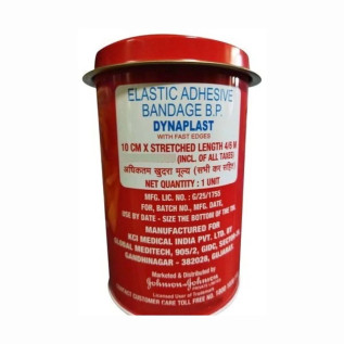 J&J Dynaplast 10cm Adhesive Bandages: Durable and Flexible Wound Care Solutions