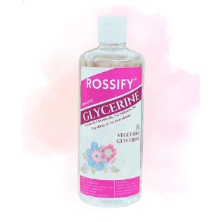 Glycerine, Rossify 100% Pure Vegetable Glycerine, Softening and Moisturizing, Versatile Skin Care - 400Gm