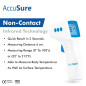AccuSure Infrared Thermometer, HS Non-Contact AccuSure Infrared Thermometer, HS Non-Contact