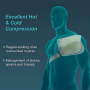 Tynor pain relief gel pad hot or cold use