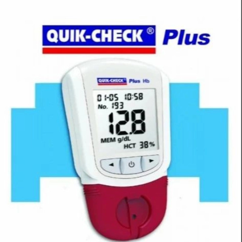 QUIK-CHECK Plus Hemoglobin Meter QUIK-CHECK Plus Hemoglobin Meter