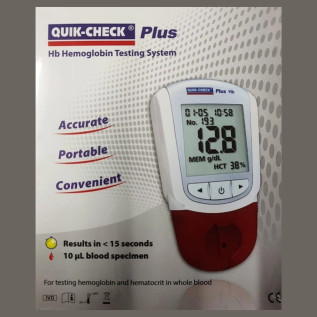 QUIK-CHECK Plus Hemoglobin Meter - 4
