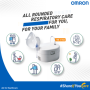 Compact compressor nebulizer Omron NEC-106 for asthma