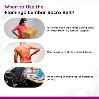 Flamingo Lumbar Sacro Belt OC2001 – Back Support & Relief