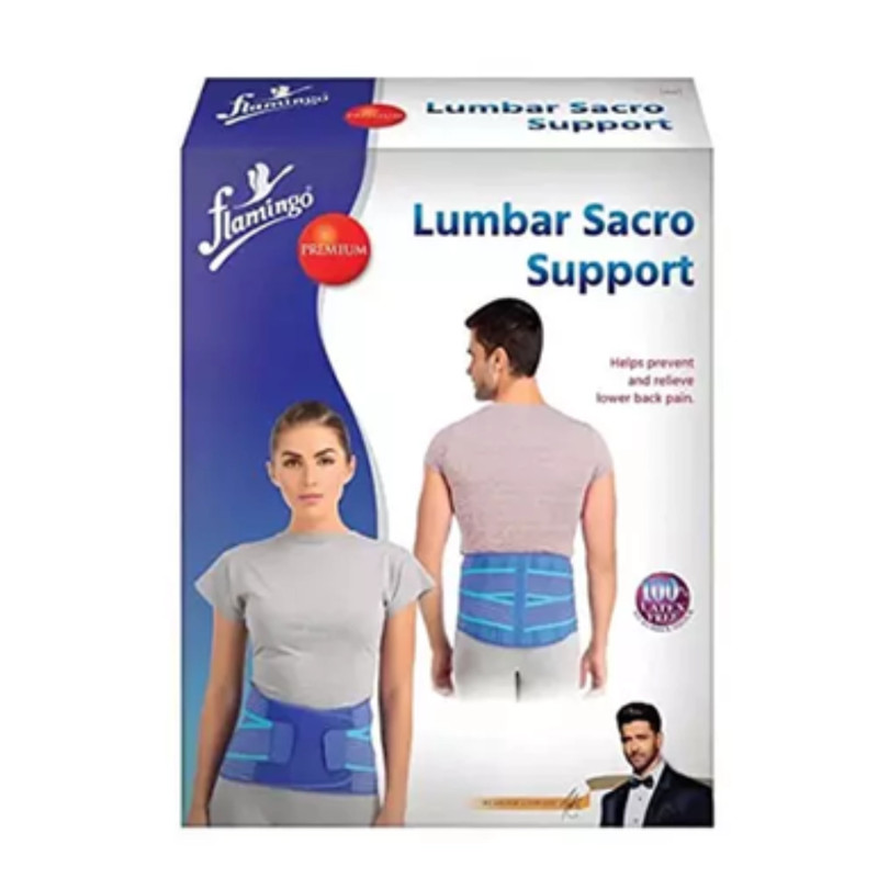 Flamingo Premium Lumbar Sacro Belt Support OC 2054 – Comfortable, Adjustable & Effective Back Pain Relief for Everyday Use Flamingo Premium Lumbar Sacro Belt Support OC 2054 – Comfortable, Adjustable & Effective Back Pain Relief for Everyday Use