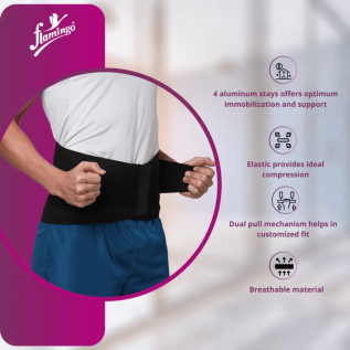 Flamingo Premium Lumbar Sacro Belt Support | Back Pain Relief