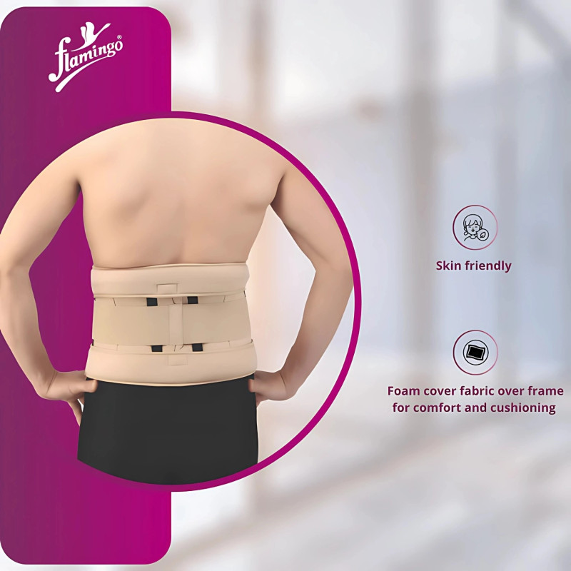 Flamingo ECO Frame Belt OC 2050 – Adjustable, Lightweight Lumbar Support Belt for Back Pain Relief & Posture Correction Flamingo ECO Frame Belt OC 2050 – Adjustable, Lightweight Lumbar Support Belt for Back Pain Relief & Posture Correction