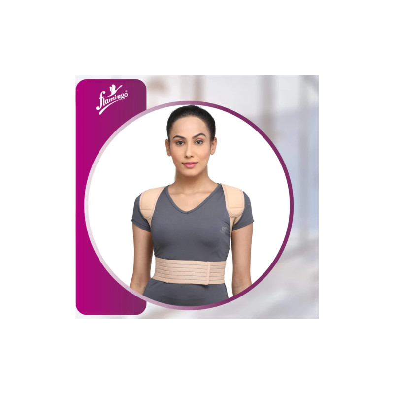 Posture Brace: Flamingo OC 2361 – Ergonomic Back Support for Spine Alignment, Posture Correction & Pain Relief Posture Brace: Flamingo OC 2361 – Ergonomic Back Support for Spine Alignment, Posture Correction & Pain Relief