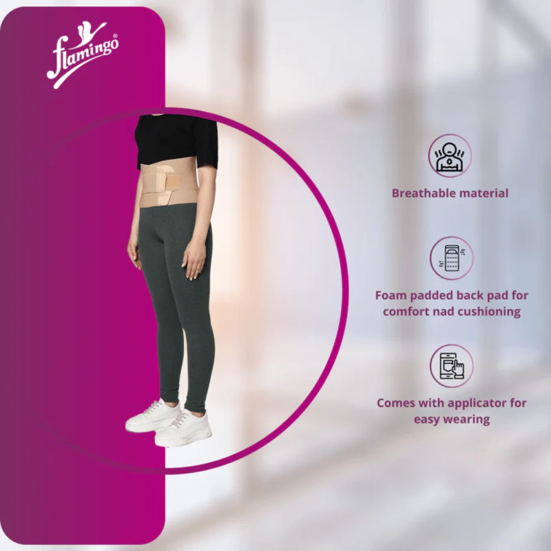 Flamingo Contoured LS Belt OC 2006 – Advanced Lumbar Support for Back Pain Relief, Posture Correction & Comfort Flamingo Contoured LS Belt OC 2006 – Advanced Lumbar Support for Back Pain Relief, Posture Correction & Comfort