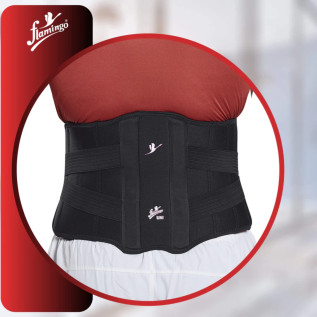 Flamingo Adjustable Back Support OC 2367 – Premium Lumbar Support for Back Pain Relief, Posture Correction & Comfort