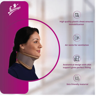 Flamingo Cervical Collar OC 2190 – Adjustable Neck Support