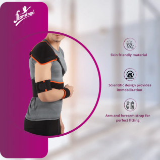 Flamingo Elastic Shoulder Immobilizer OC 2038 Support