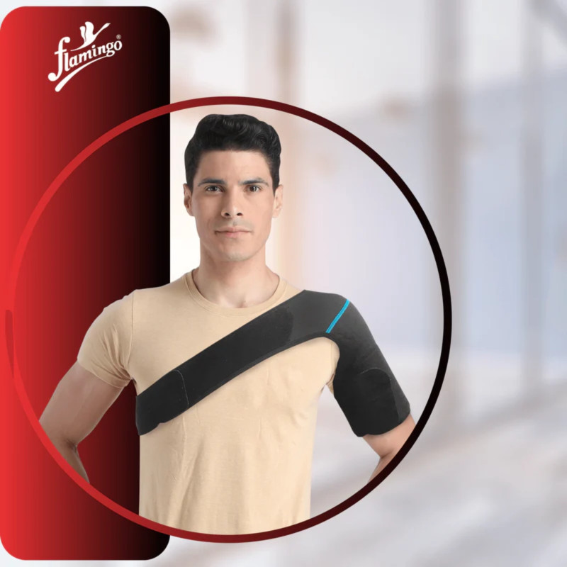 Flamingo Shoulder Support OC 2372 | Adjustable Compression & Pain Relief for Shoulder Joint Support & Recovery Flamingo Shoulder Support OC 2372 | Adjustable Compression & Pain Relief for Shoulder Joint Support & Recovery