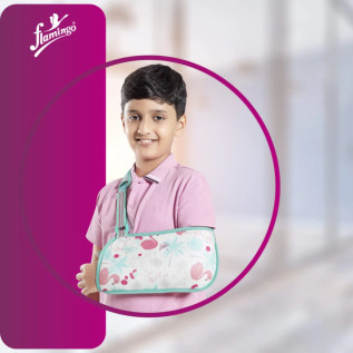 : Flamingo Pediatric Arm Sling OC 2114 - Comfortable Support for Kids
