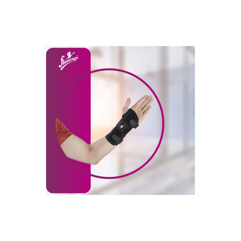 Flamingo Elastic Wrist Splint OC 2015 for Wrist Support and Pain Relief - Adjustable & Comfortable Flamingo Elastic Wrist Splint OC 2015 for Wrist Support and Pain Relief - Adjustable & Comfortable