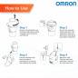 Omron Ultra Compact & Low Noise Compressor Nebulizer For Child & Adult NE-C106
