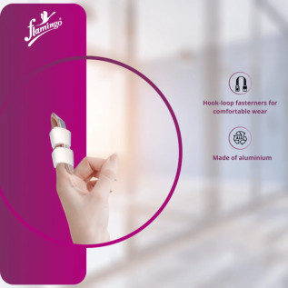 Flamingo Spoon Splint OC 2101 – Finger Injury Support Splint