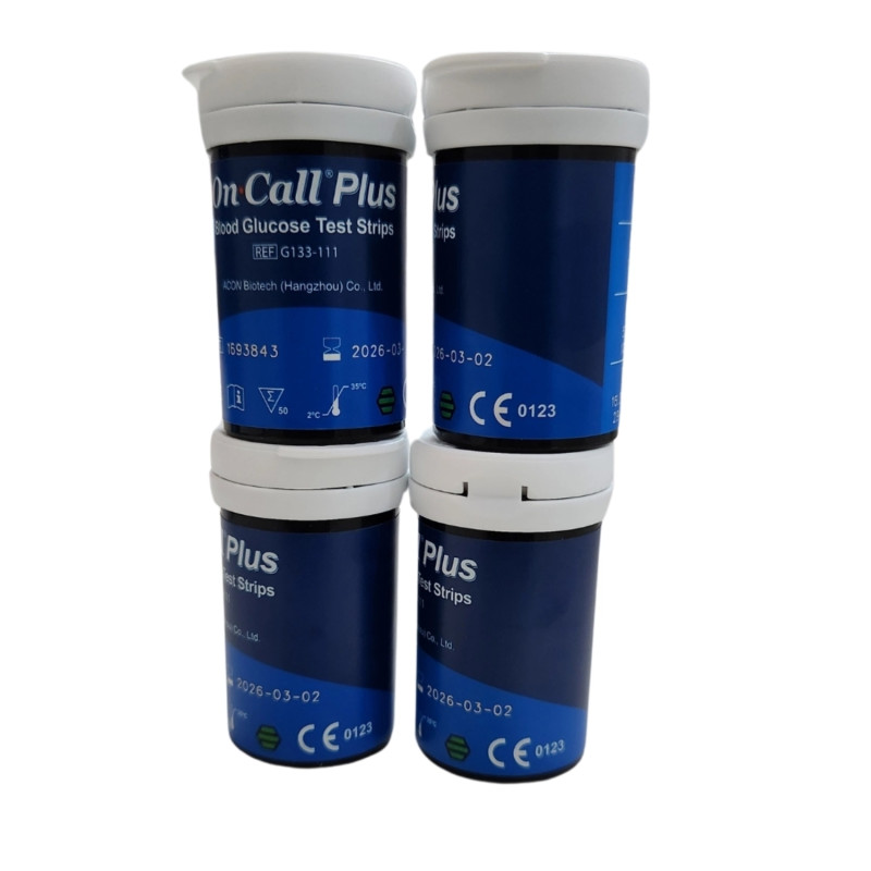 OnCall Strips 200 Test – Accurate Blood Glucose Monitoring | Diabetes Test Strips for Home and Professional Use OnCall Strips 200 Test – Accurate Blood Glucose Monitoring | Diabetes Test Strips for Home and Professional Use