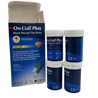 OnCall Strips 200 Test – Accurate Blood Glucose Monitoring
