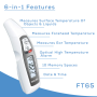 Beurer FT 65 Multifunctional 6-in-1 Digital Thermometer