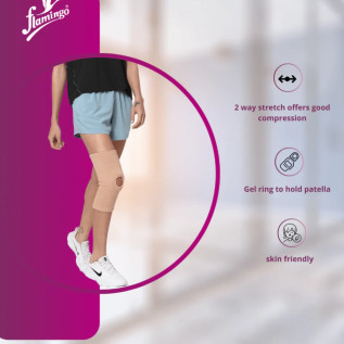 Flamingo Open Patella Knee Cap OC 2047 – Knee Support & Relief