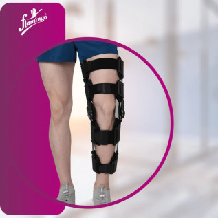 Flamingo R.O.M. Knee Brace OC 2141 – Adjustable Support & Stability