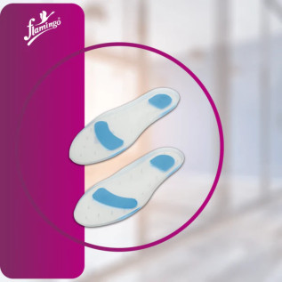 Flamingo Silicone Foot Insole OC 2091 – Soft & Shock-Absorbing Support
