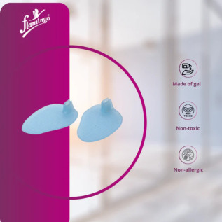 Flamingo Gel Metatarsal Pad (Female) OC 2136 | Forefoot Cushioning & Pain Relief