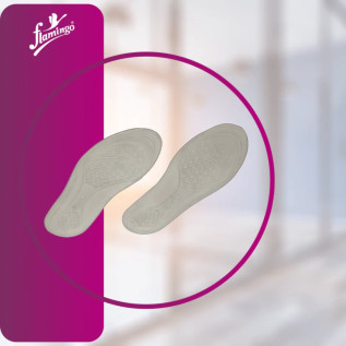 Flamingo Silicone Comfort Insole (Pair) OC 2359 – Soft, Shock-
